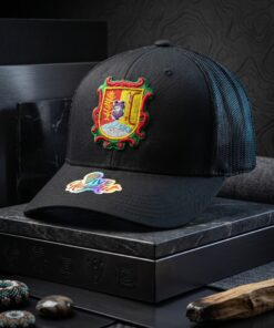 Gorra Trucker negra Edición Heritage escudo de Nayarit en bordado 3D