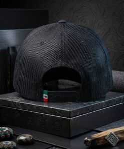 Gorra Trucker negra Edición Heritage escudo de Nayarit en bordado 3D